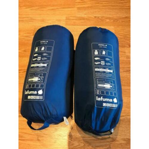 kinder slaapzak 2x Lafuma Blauw