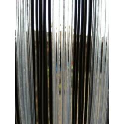 Te koop vliegen gordijn Palermo transparant-grey maat 90x210
