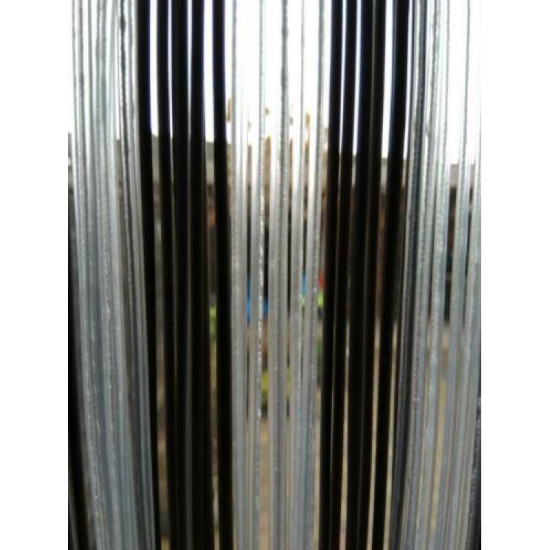 Te koop vliegen gordijn Palermo transparant-grey maat 90x210