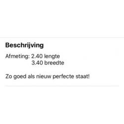 Barok style gordijnen (zo goed als nieuw)