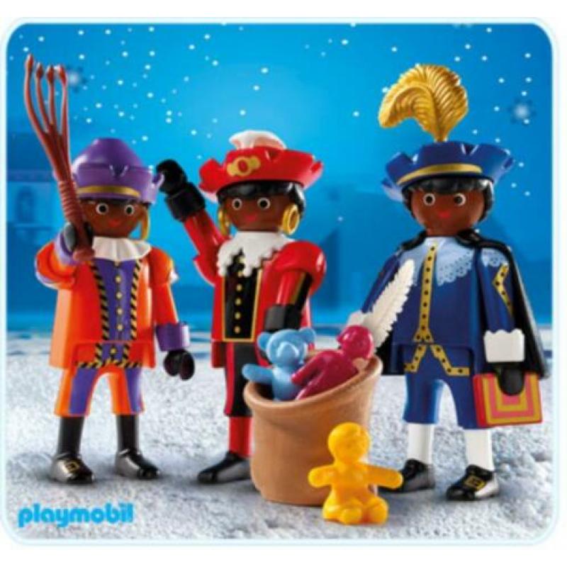 4893 + 5040 Sinterklaas / zwarte Piet / pieten