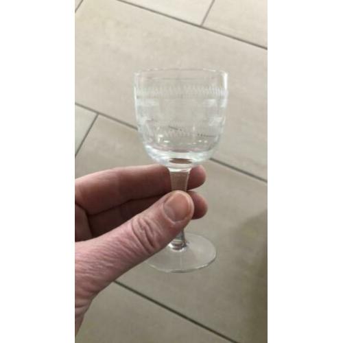Retro glas voor bv port