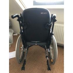 Rolstoel Quickie zeer comfortabel
