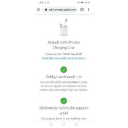 Airpods 2 with wireless charing case