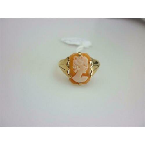 Ring goud met camee / Z6159