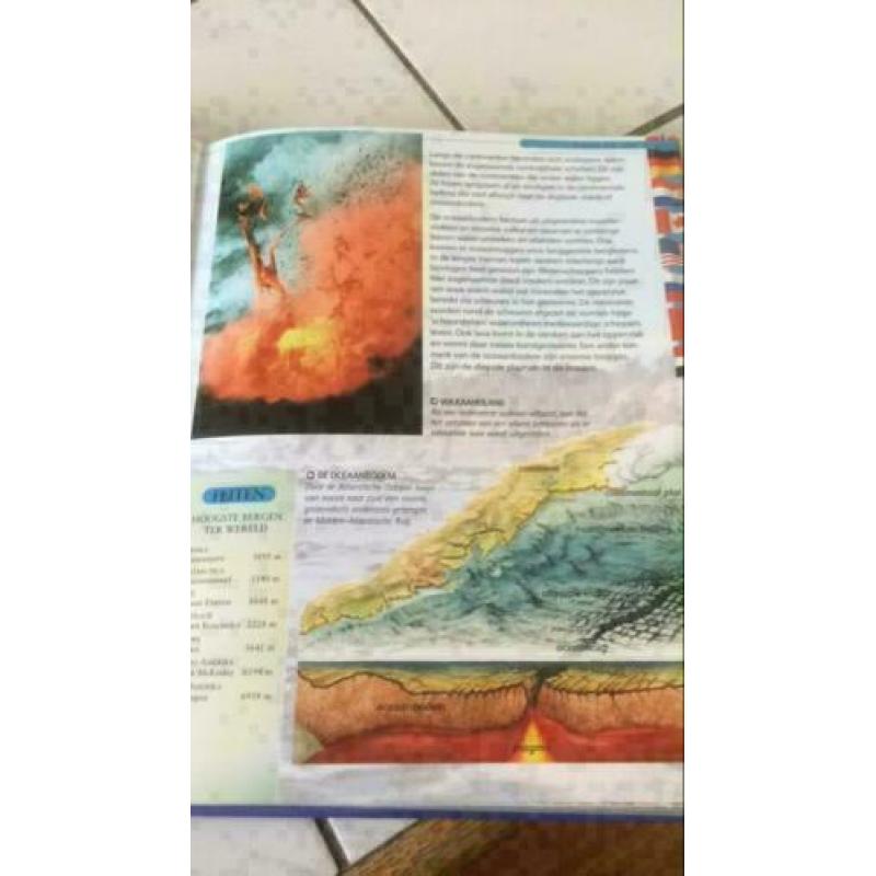 Geïllustreerde atlas van de wereld