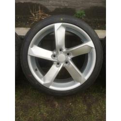 18” velgen + banden toyota auris corolla verso avensis 5x100