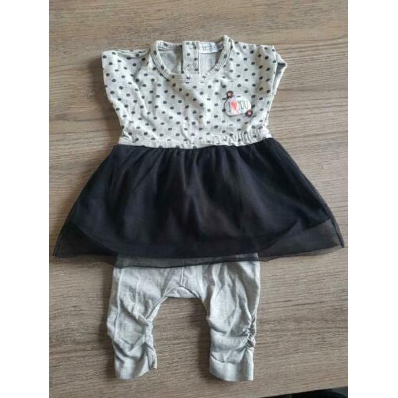 Setje Dirkje jurk + legging maat 56