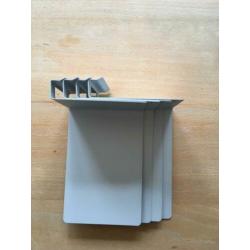 4 boekensteunen IKEA Inreda