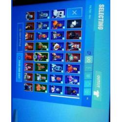 Fortnite account stacked alleen paysafe card