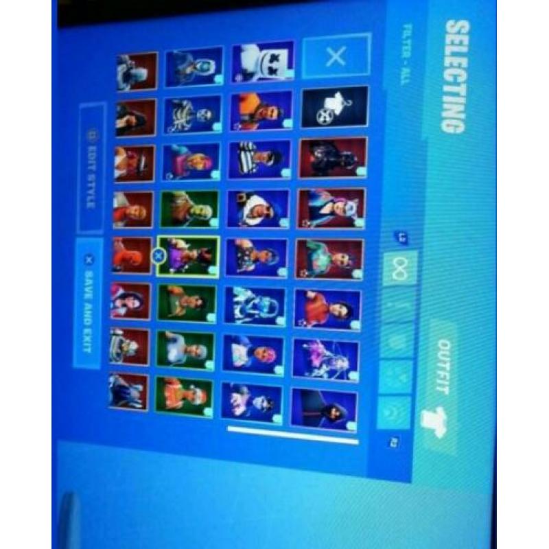 Fortnite account stacked alleen paysafe card