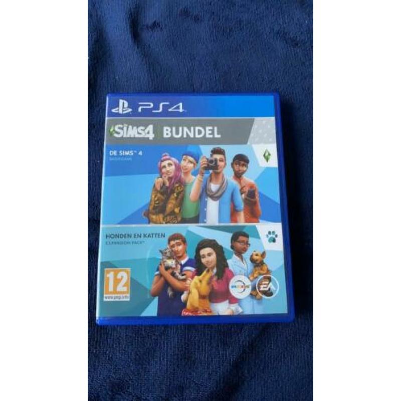 Ps4 de Sims 4 honden & katten bundel