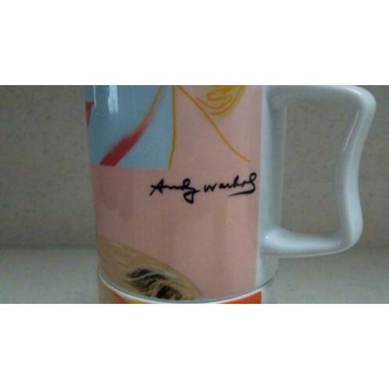 Mok 3 delig van Andy Warhol (nieuw)