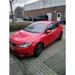 Seat Leon 1.6 TDI 77KW 2013 Rood