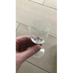 Retro glas voor bv port