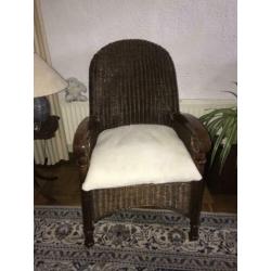 Mooie set rieten fauteuils