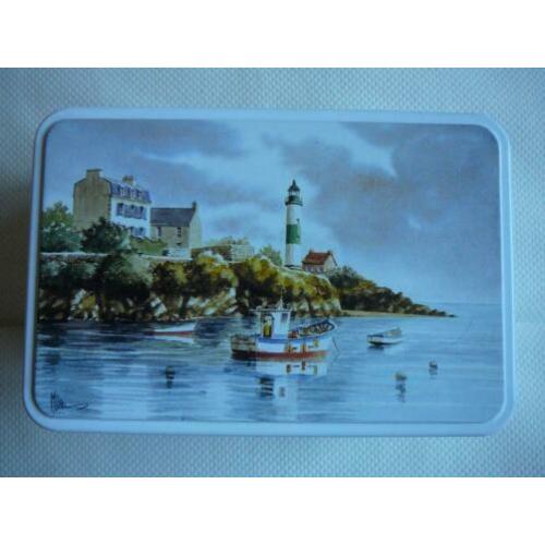 Frans blik Massilly, 19,5 x 13 x 7 cm., goede staat