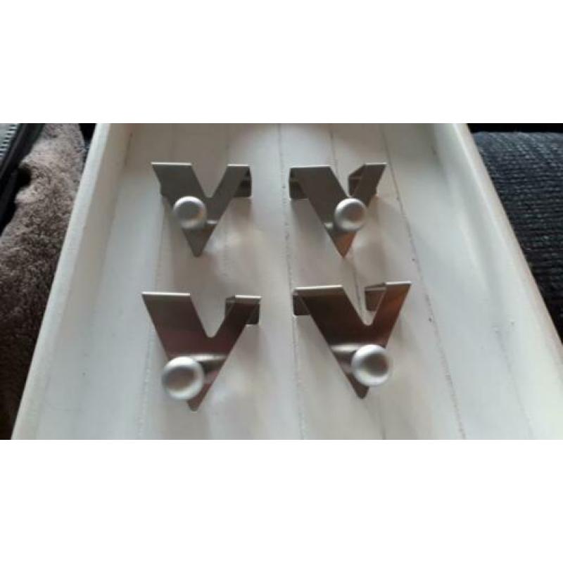 Te koop 4 zgan deur kleding haken / kapstok