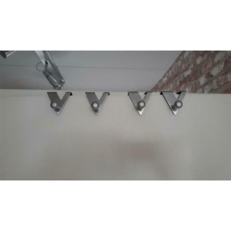 Te koop 4 zgan deur kleding haken / kapstok