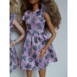 Barbie Fashionistas jurkje Cactus Cutie