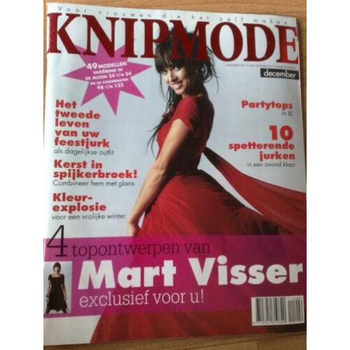 Knipmode december nr 12/ 2006 ,Mart visser