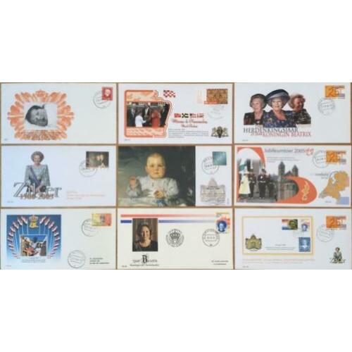 512 Gelegenheids enveloppen - Koninklijk Huis Edel collectie