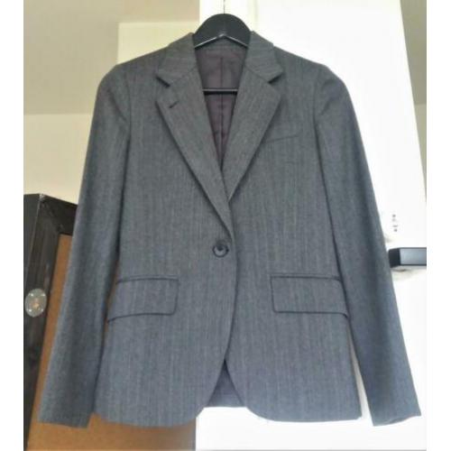 MARGARET HOWELL wollen blazer jasje - grijs - S 36