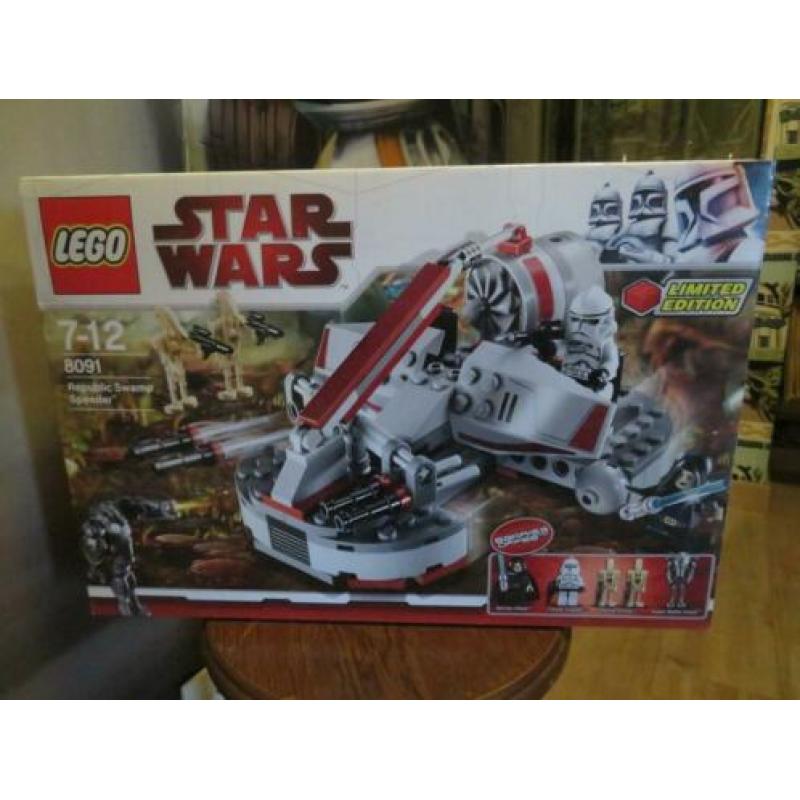 Lego Star Wars 8091 Republic Swamp Speeder (2010)