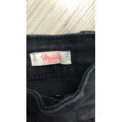 Jeans zwart maat 146/152