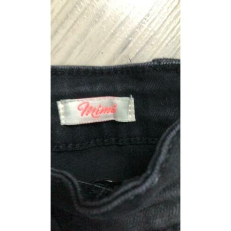 Jeans zwart maat 146/152