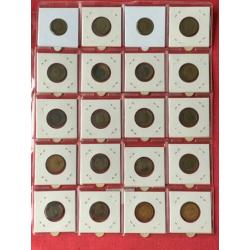 Complete Serie 1 met 35 Juliana Stuivers van 1950 t/m 1980