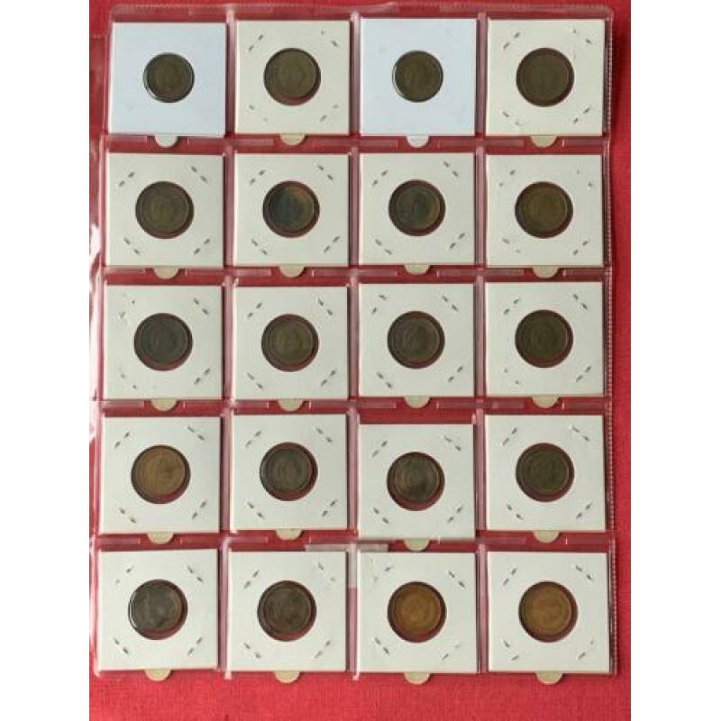 Complete Serie 1 met 35 Juliana Stuivers van 1950 t/m 1980