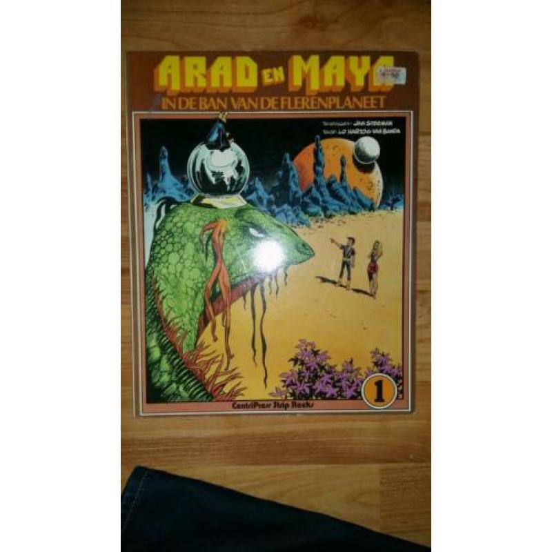 Arad en maya. Complete reeks. 1 tm 10 1977-1980