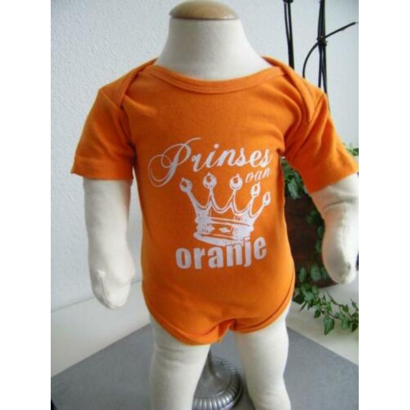 PRINSES VAN ORANJE Meisjes Rompertje Maat 62 / 68