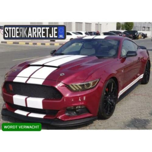Ford USA Mustang 2.3 Ecoboost, Shelby bodykit, 20 inch, Leer