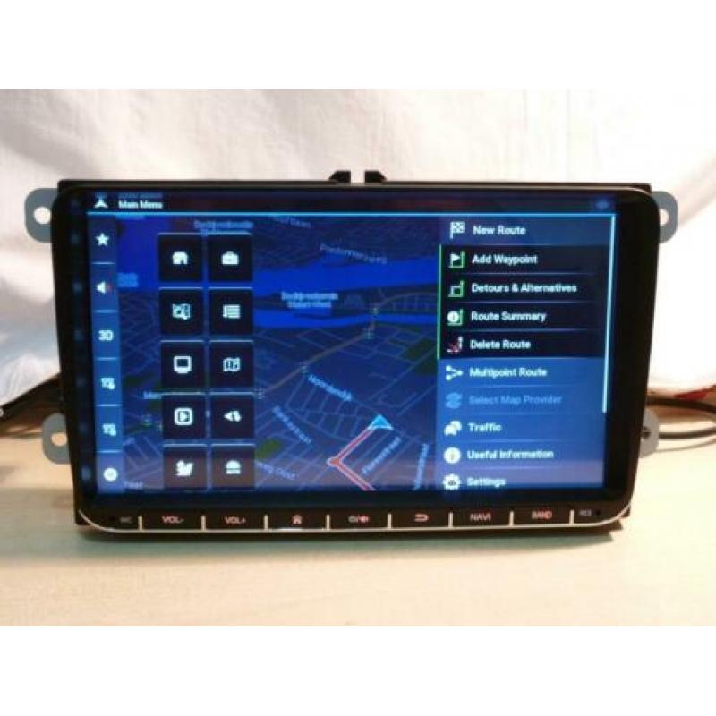 Android VW Seat Skoda Radio Navigatie Polo Golf Passat Jetta