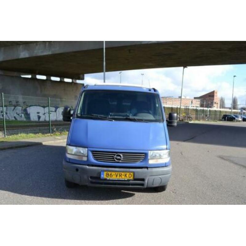 Opel MOVANO 2.5D 2.8T L1H1 CAMPER MET VOORTENT (bj 2000)