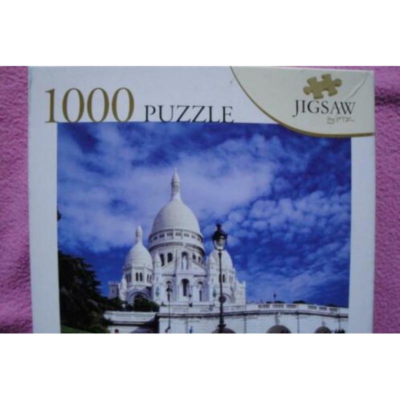 JIG SAW BY PTZ PUZZLE 1.000 stukjes voor 1.95euro.