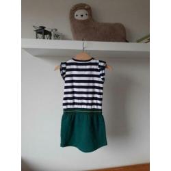 Z8 jurk Aaf Royal blue Bottle green maat 86 Nieuw!