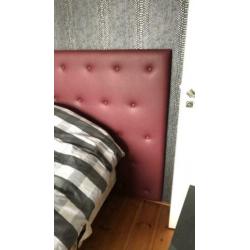 Bed achterwand 2meter 45 breed. 125 hoog.