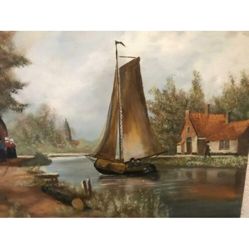 Friese tjotter is een van de kleinste Friese Zeilschepen