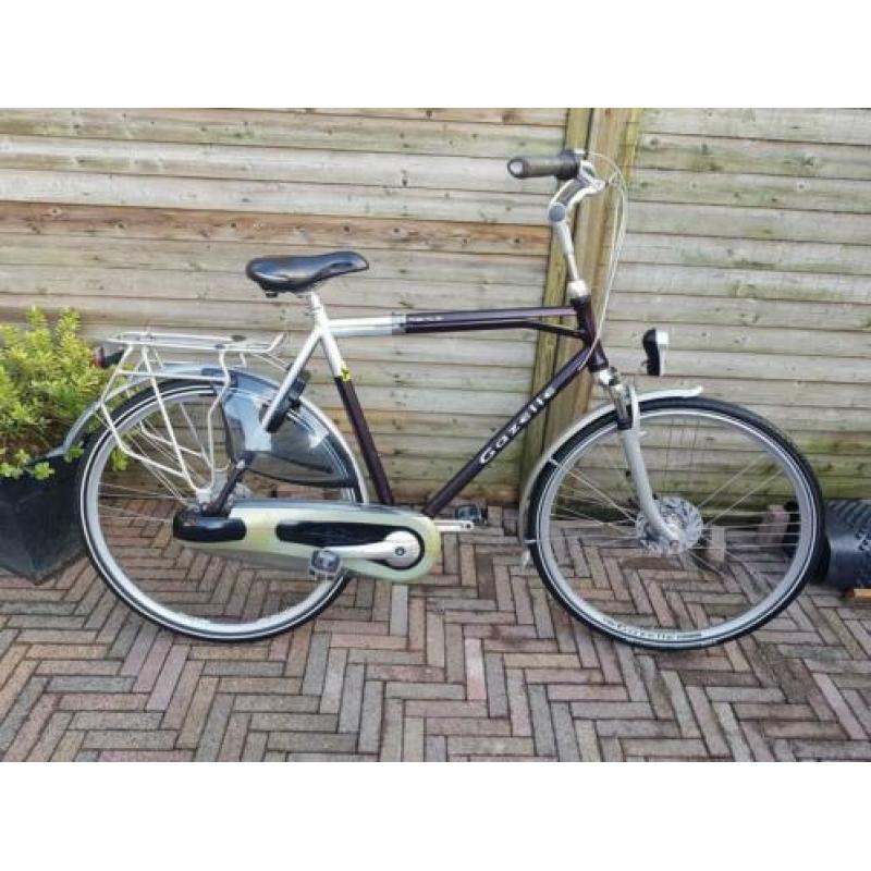 Zeer nette gazelle xanta herenfiets H61 7s