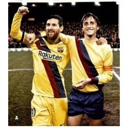 Barcelona 2019/20 - MESSI Uit Tenue Kids - mt. 128