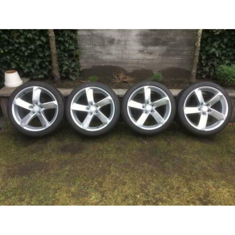 18” velgen + banden toyota auris corolla verso avensis 5x100
