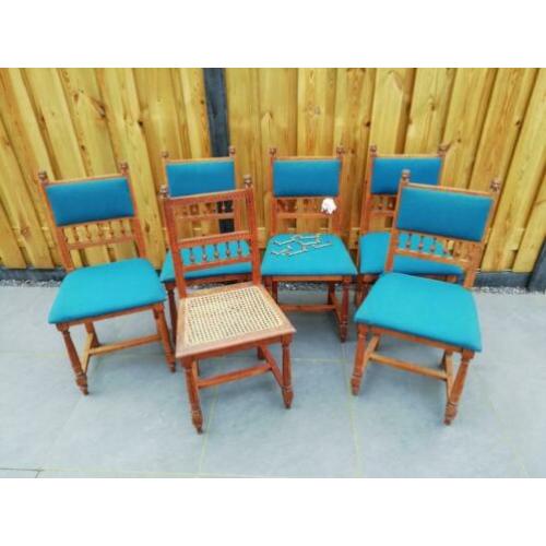 6 mechelse stoelen