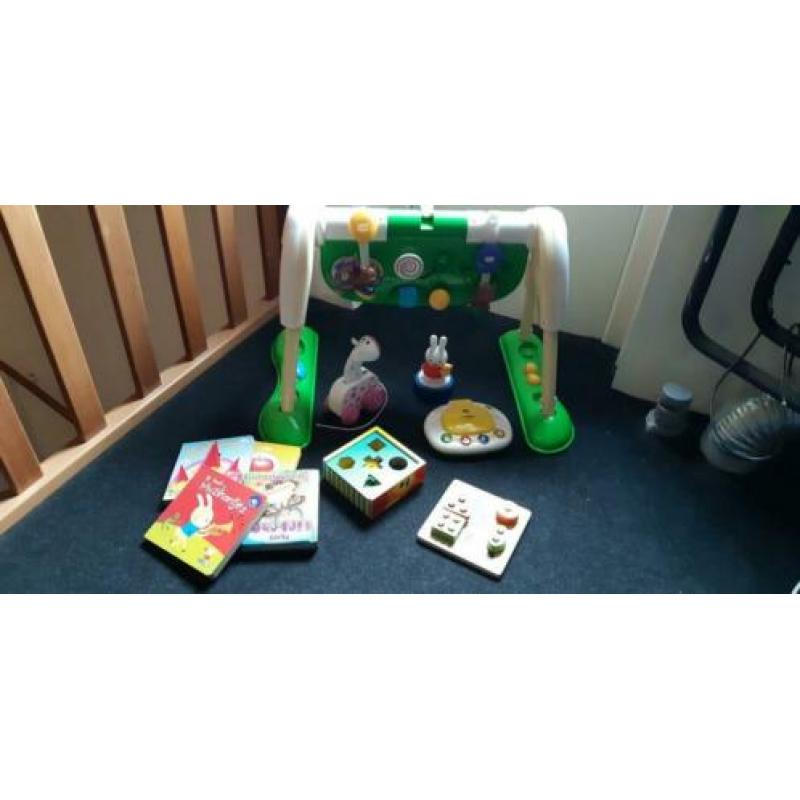 Speelgoed voor baby: nijntjelamp, computertje, etc
