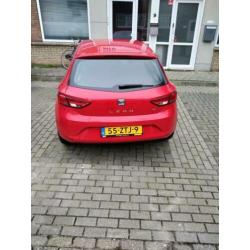 Seat Leon 1.6 TDI 77KW 2013 Rood