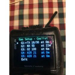 Trimix duik computer HW OSTC 2N