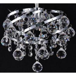 Ø24 cm Kristallen Hanglamp Armatuur Kroonluchter 25W