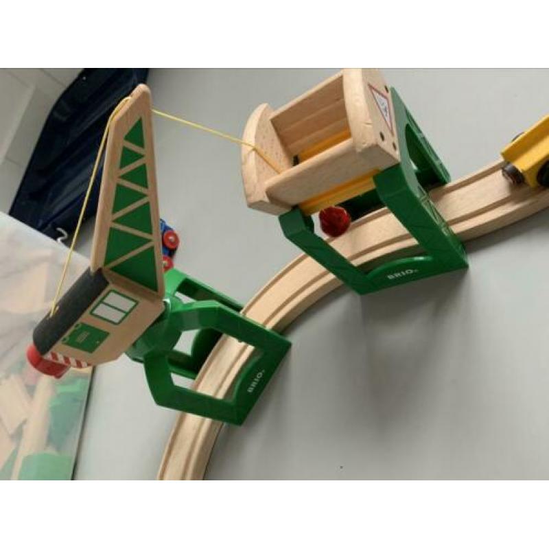 Houten treinbaan eichhorn en brio onderdelen accessoires
